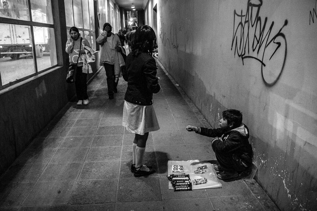 Niños trabajadores de Bolivia (serie x 3)