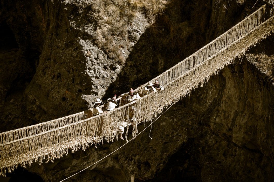 Construyendo el puente Inca x 4